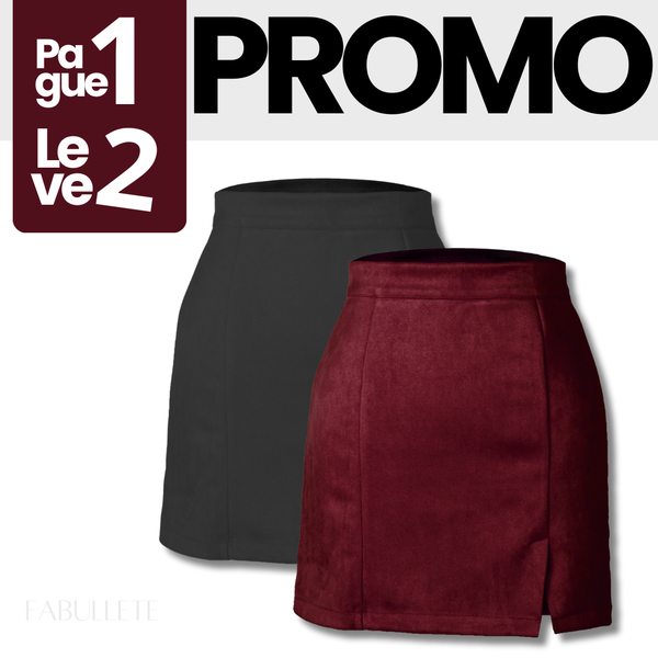 saia de invernosaia de camurçasaia da modasaia com ziperModa femininamoda atualMini Saia em Camurça com Zípermini saia de camurça santellamini saiacamurça feminina