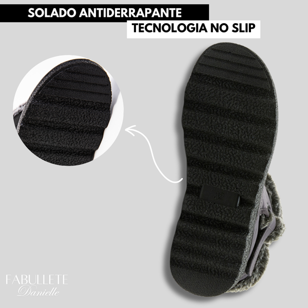 calçado para o friobota pra nevebota peluciadabota forradabota feminina da modabota feminina cano médiobota femininabota de inverno da modaBota de Inverno Cano Médio Peluciada Daniellebota de inverno