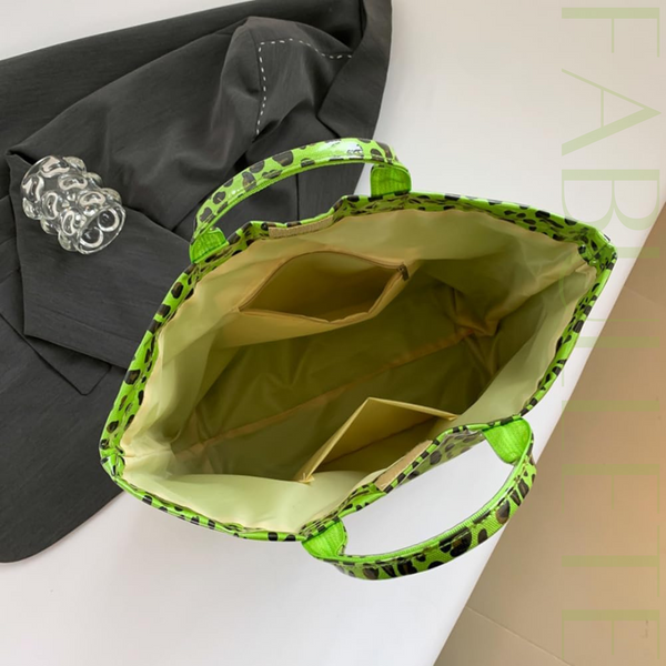 Bolsa Tote Bag Leopard Fabullete