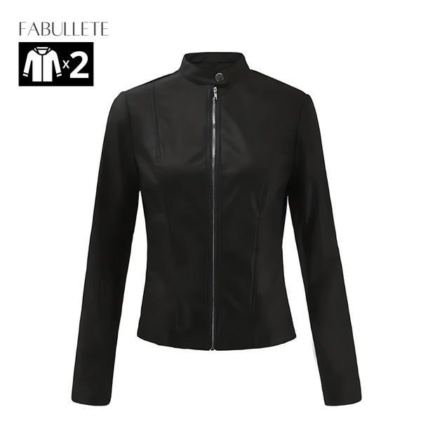 roupa de frioroupa da moda invernoMODA INVERNOjaqueta slim courojaqueta slimJaqueta Feminina Slim Fit de Couro Phillyjaqueta femininajaqueta couro femininajaqueta courojaqueta confortávelcasaco feminino