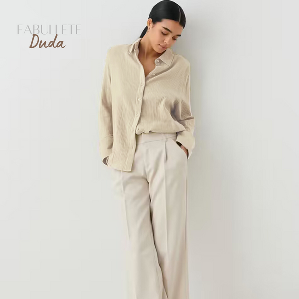 terceira peçaroupa de mulherModa femininacamisa soltacamisa largacamisa feminina dudacamisa femininacamisa dudaroupa da modaModa modernaTendência de moda feminina