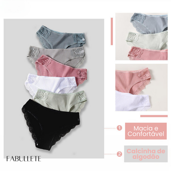 Moda íntima femininaMODA INTIMACalcinha De Algodão Com Renda Cintura BaixaCalcinha De Algodão Com RendaCalcinha De Algodão Cintura BaixaCalcinha de algodãocalcinha confortávelCalcinha Com Renda Cintura BaixaCalcinha Com RendaCalcinha Cintura Baixacalcinha