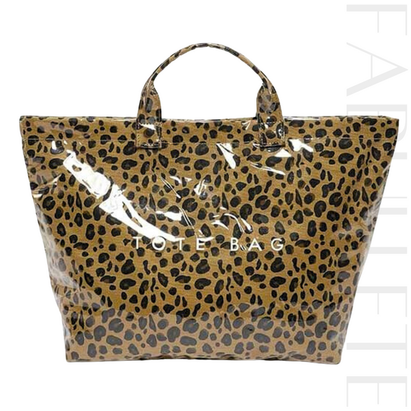 Bolsa Tote Bag Leopard Fabullete