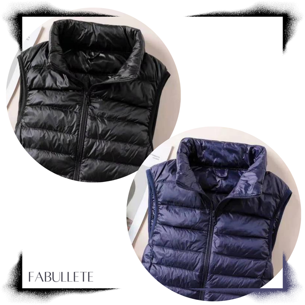 ultra light downroupa de inversoroupa da modapluma de gansopena de gansomoda quentemoda de invernocolete ultra light downcolete quentecolete puffer femininocolete puffercolete da modaCASACO