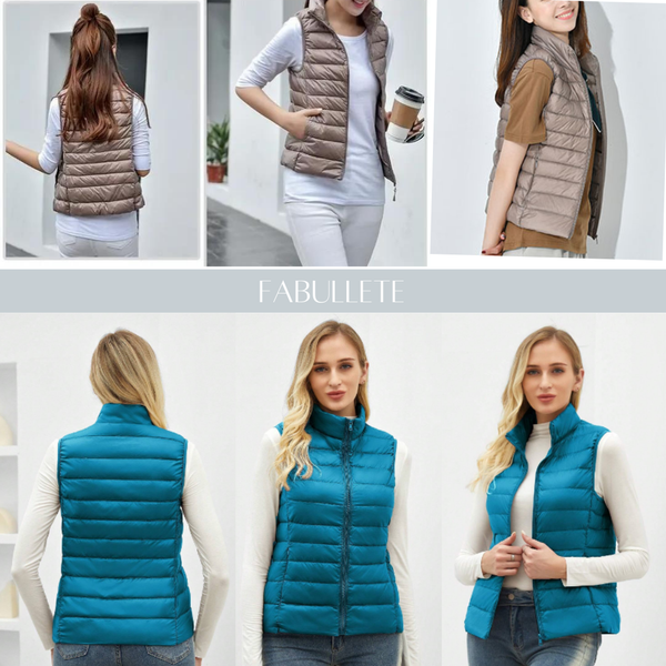 ultra light downroupa de inversoroupa da modapluma de gansopena de gansomoda quentemoda de invernocolete ultra light downcolete quentecolete puffer femininocolete puffercolete da modaCASACO