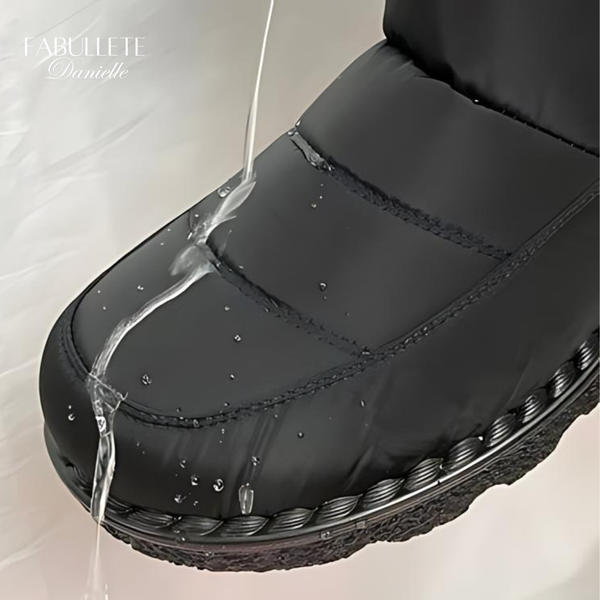 calçado para o friobota pra nevebota peluciadabota forradabota feminina da modabota feminina cano médiobota femininabota de inverno da modaBota de Inverno Cano Médio Peluciada Daniellebota de inverno