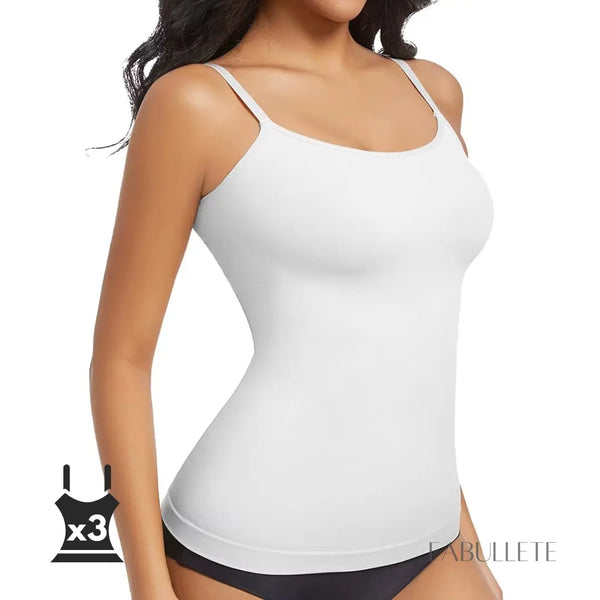 Regata Modeladora Sem Costuras Cami Shaper - Compre 1 Leve 3