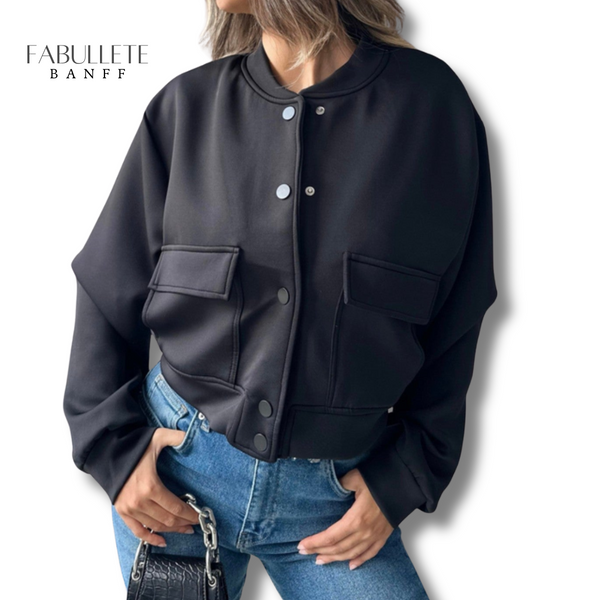 roupa de mulherroupa de invernojaqueta quentejaqueta na modajaqueta femininajaqueta estilosajaqueta da modajaqueta curtajaqueta combina com tudoJaqueta Bomber Femininajaqueta bombercasaco quentebomber feminina