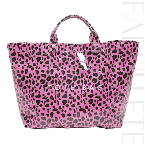 Bolsa Tote Bag Leopard Fabullete