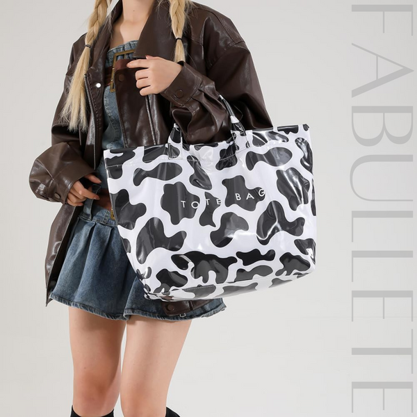 Bolsa Tote Bag Cow Fabullete