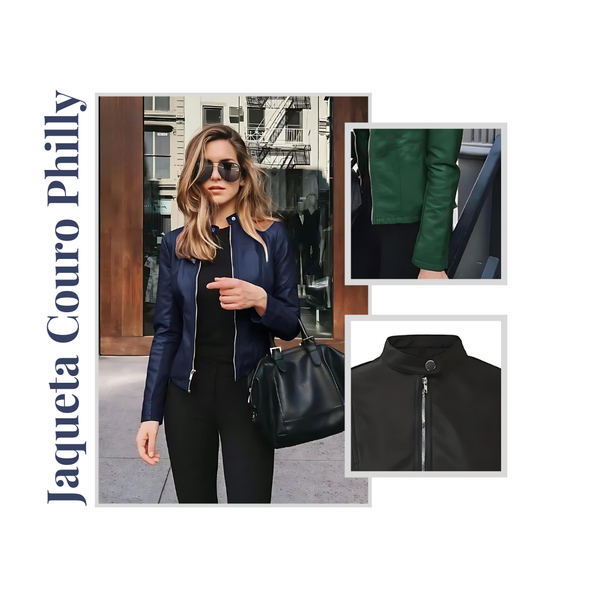 roupa de frioroupa da moda invernoMODA INVERNOjaqueta slim courojaqueta slimJaqueta Feminina Slim Fit de Couro Phillyjaqueta femininajaqueta couro femininajaqueta courojaqueta confortávelcasaco feminino