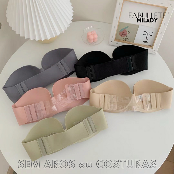 tomara que caiaSutiã Sem Alça e Sem CosturasSutiã Sem Alça com ExtensorSutiã sem alçasutiã com sustentaçãosutiãsutia tomara que caia com extensorsutia da modasutia confortavel tomara que caiasutia com extensorroupa de mulherMODA INTIMAlingerie