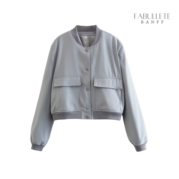 roupa de mulherroupa de invernojaqueta quentejaqueta na modajaqueta femininajaqueta estilosajaqueta da modajaqueta curtajaqueta combina com tudoJaqueta Bomber Femininajaqueta bombercasaco quentebomber feminina