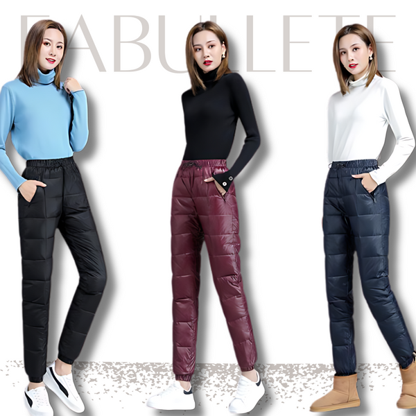 roupa de invernoModa modernaMODA INVERNOcalça térmicaCalça quenteCalça Puffer FemininaCalça Puffer de Inverno FemininaCalça Puffer de InvernoCalça Puffercalça de inverno