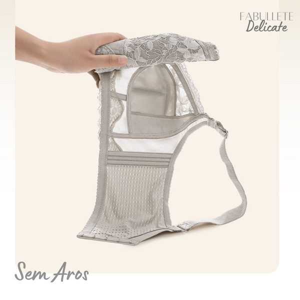 Sutiã Corpete Sem Aro e Sem Bojo Delicate