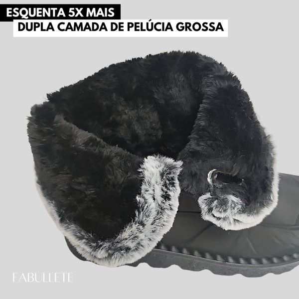 calçado para o friobota pra nevebota peluciadabota forradabota feminina da modabota feminina cano médiobota femininabota de inverno da modaBota de Inverno Cano Médio Peluciada Daniellebota de inverno