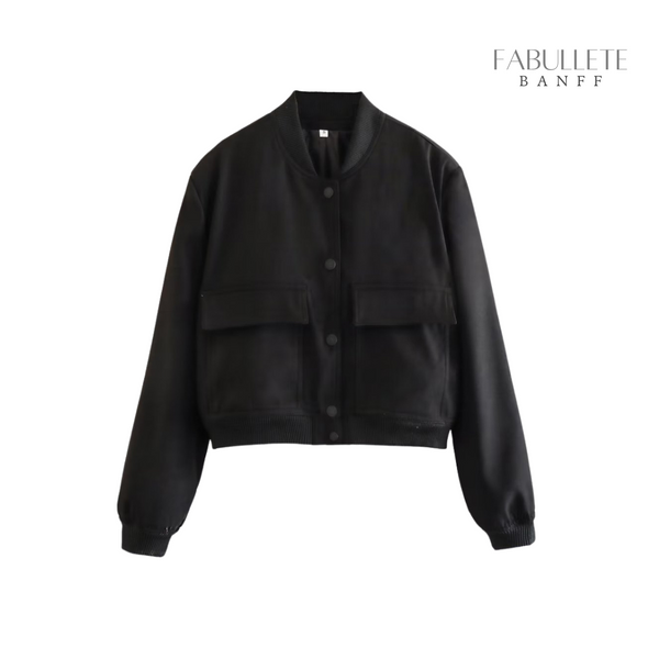 roupa de mulherroupa de invernojaqueta quentejaqueta na modajaqueta femininajaqueta estilosajaqueta da modajaqueta curtajaqueta combina com tudoJaqueta Bomber Femininajaqueta bombercasaco quentebomber feminina