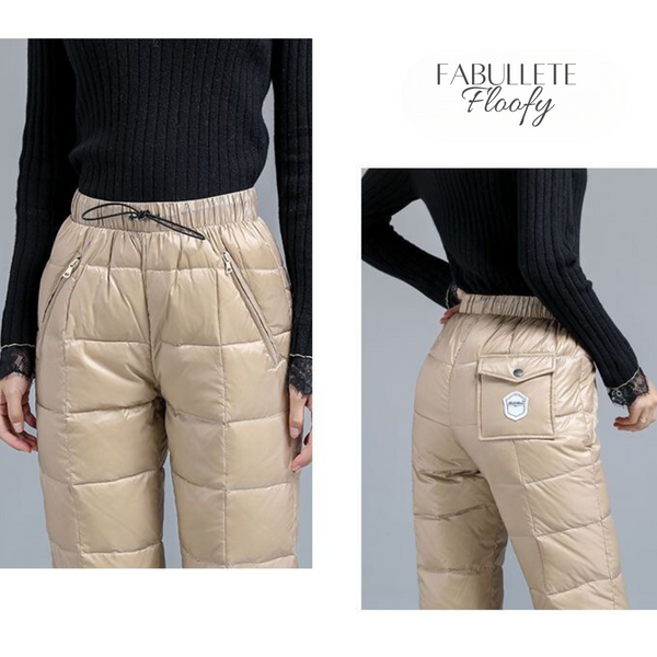 roupa de invernoModa modernaMODA INVERNOcalça térmicaCalça quenteCalça Puffer FemininaCalça Puffer de Inverno FemininaCalça Puffer de InvernoCalça Puffercalça de inverno