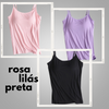 regata com sutiãPeça de roupa flexível e eleganteModa feminina prática e versátilElegante e confortável regata com sutiãCamiseta regata sutiã embutidoCamiseta Regata com Sutiã Embutidocamiseta regataCamiseta inovadora com suporte discretocamiseta com sutiãroupa de mulher