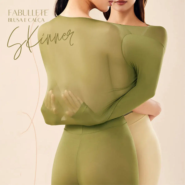 Conjunto de Roupa Termica segunda pele Skinner Fabullete