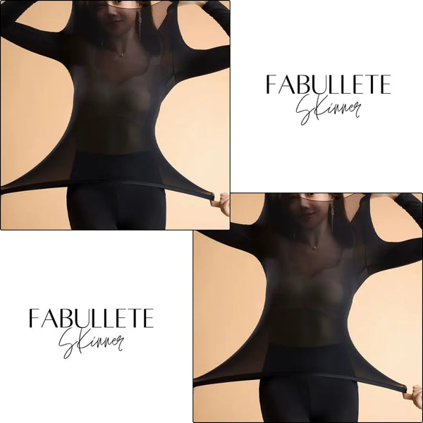 Conjunto de Roupa Térmica Feminina Sem Costuras Skinner