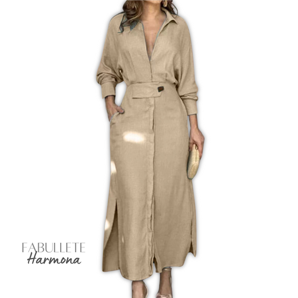 Vestido Plus SizeVestido Longo com Mangavestido longoVestido confortavélVestido com MangaVestido Cardigã Manga Longa com Bolsos Harmoniavestido cardigãvestidoModa feminina eleganteModa femininacardigã com bolsoscardigâ manga longacardigâ