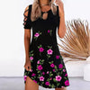 Vestido Floral Design EleganteVestido Floralvestido estampadoVestido Design EleganteVestido confortavélOcasiões diversasModa femininaestilo modernoEstampa Floralvestidovestido leve