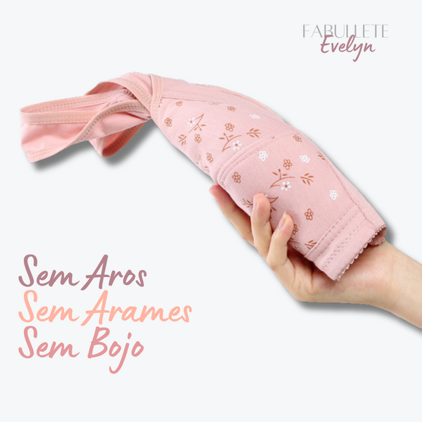 SUTIÃ EVELYN CONFORTO - COMPRE 1 LEVE 3