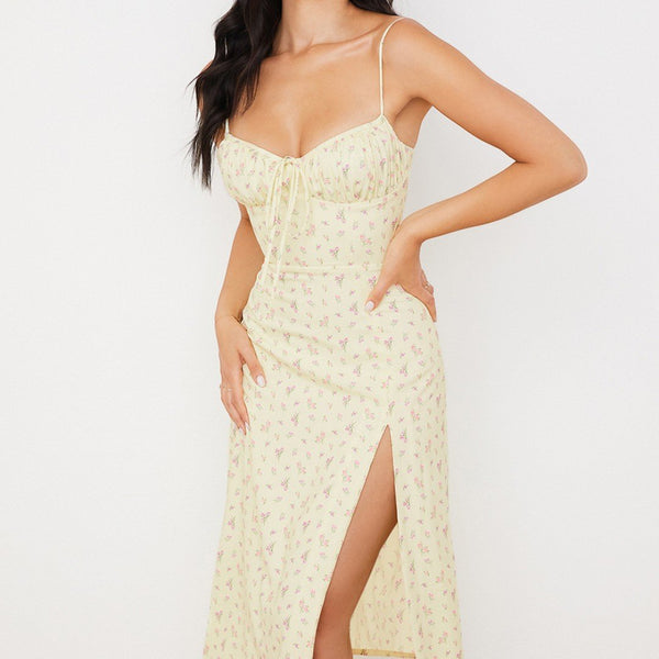 Moda femininaroupa de mulhervestidovestido longovestido da modavestido leveVestido confortavélvestido sem mangasvestido femininovestido leve primaveravestido leve primavera longo