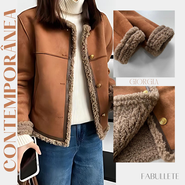 tendência do invernoroupa de invernoMODA INVERNOjaqueta peluciadaJaqueta Feminina Peluciadajaqueta femininajaqueta brancainverno eleganteinverno chiqueModa femininaroupa de mulherjaqueta