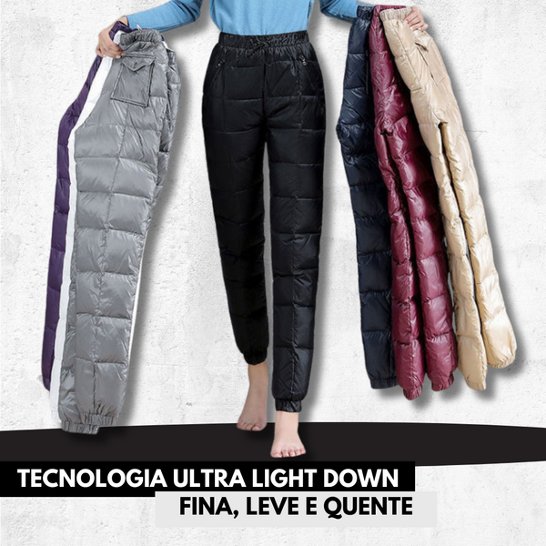 roupa de invernoModa modernaMODA INVERNOcalça térmicaCalça quenteCalça Puffer FemininaCalça Puffer de Inverno FemininaCalça Puffer de InvernoCalça Puffercalça de inverno