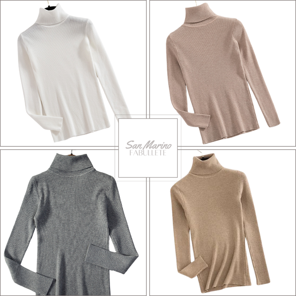 suéter femininoroupa em promoçãoroupa de mulherpulover lisopulover gola altapuloverModa femininamoda com estilomoda atualcacharrelblusa lisablusa gola altablusa feminina