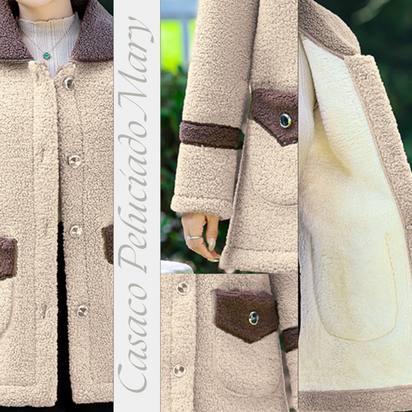 roupa quenteroupa de invernoroupa de frioMODA INVERNOcasaco quentecasaco peluciado duplocasaco peluciadocasaco para senhorascasaco femininoModa femininaCASACOcasaco da moda