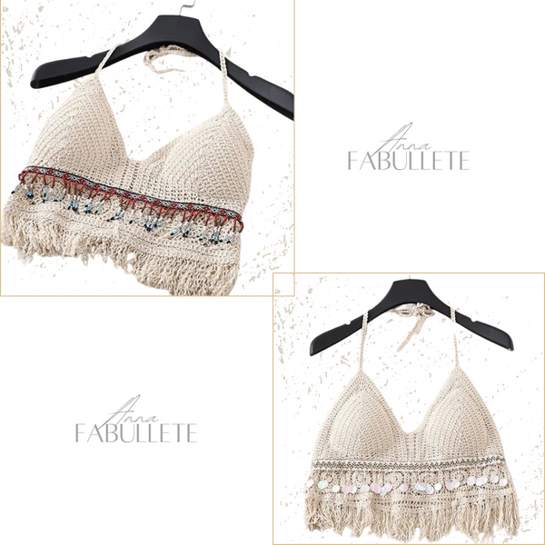 Roupa de mulherroupa de crochemoda verãoModa femininacropet crocheblusa frente unica crochetblusa frente unicablusa femininablusa de crocheBlusa Crochet Frente Únicablusa crochet