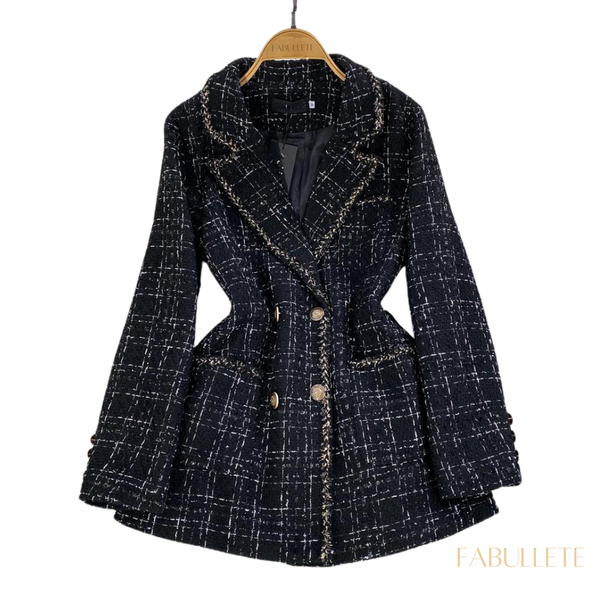 tweed femininopaletó femininoMODA INVERNOcasaco femininoblazer forradoblazer femininoBlazer de Tweed Forradoblazer de tweedblazer da modaModa feminina