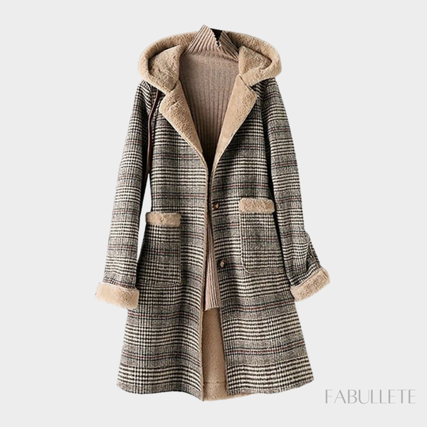 MODA INVERNOmoda elegantemoda com estilolã xadrezcasaco xadrezcasaco inglêscasaco forrado de lã xadrez mônacocasaco forrado de lãcasaco forradocasaco de lacasaco da modaCASACOcasaco quentecasaco feminino