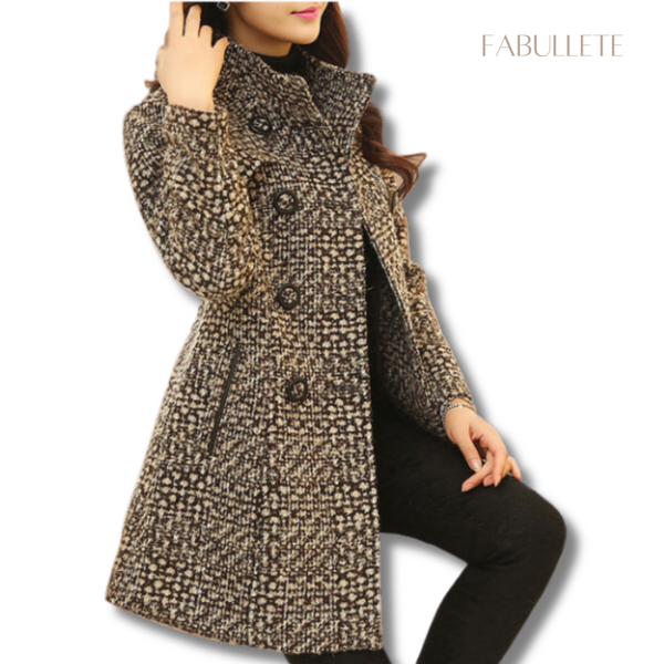 xadrezcasaco feminino de lãcasaco femininocasaco de laCASACOcasaco quentecasaco de lãcasaco de lã xadrezModa femininaMODA INVERNO