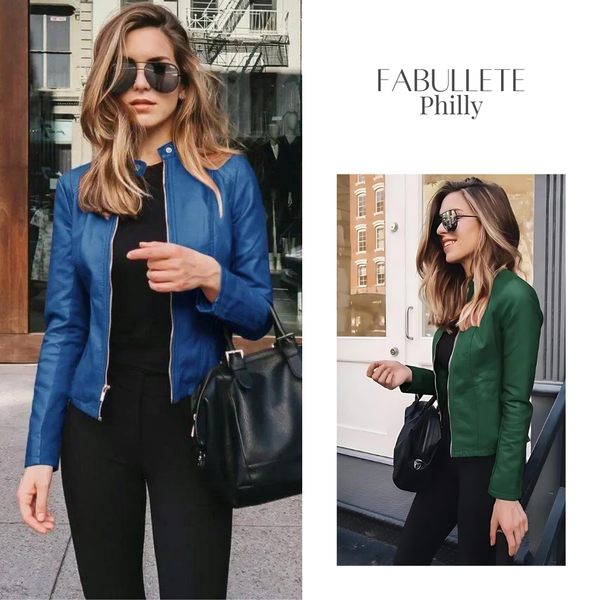 roupa de frioroupa da moda invernoMODA INVERNOjaqueta slim courojaqueta slimJaqueta Feminina Slim Fit de Couro Phillyjaqueta femininajaqueta couro femininajaqueta courojaqueta confortávelcasaco feminino