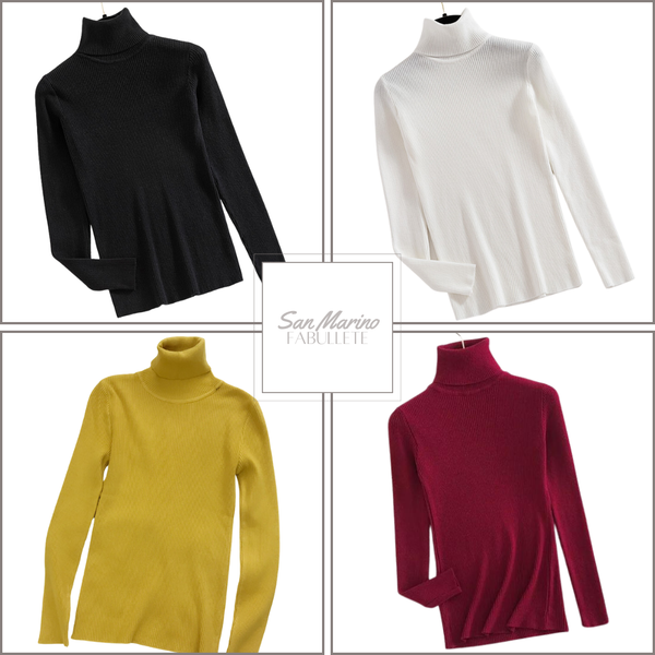 suéter femininoroupa em promoçãoroupa de mulherpulover lisopulover gola altapuloverModa femininamoda com estilomoda atualcacharrelblusa lisablusa gola altablusa feminina