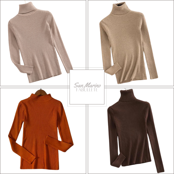 suéter femininoroupa em promoçãoroupa de mulherpulover lisopulover gola altapuloverModa femininamoda com estilomoda atualcacharrelblusa lisablusa gola altablusa feminina