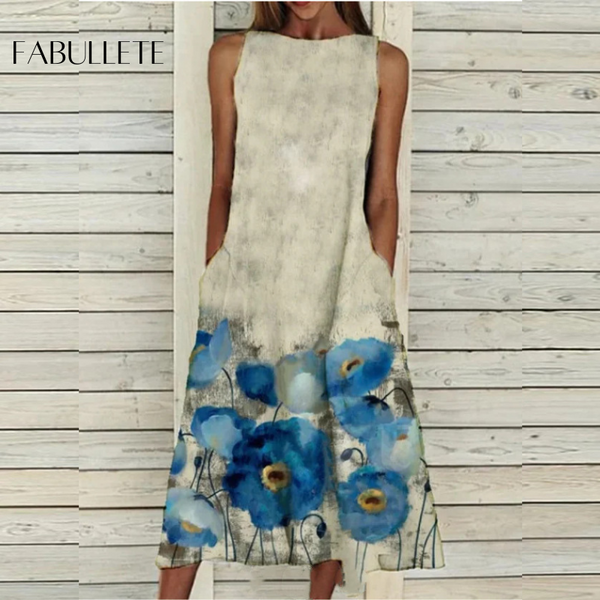 vestido leve sem mangasVestido Leve Estampado Sem Mangasvestido leve estampadovestido levevestido estampado sem mangasvestido estampadovestidoModa feminina casualEstampa vibrantevestido da moda