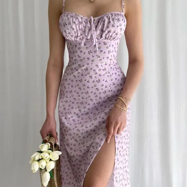 Moda femininaroupa de mulhervestidovestido longovestido da modavestido leveVestido confortavélvestido sem mangasvestido femininovestido leve primaveravestido leve primavera longo