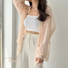 Roupa para ocasiões especiaisModa versátilestilo sofisticadoElegância femininaChiffon de qualidadeCamisa sobretudoCamisa Feminina Estilo Sobretudo em Chiffoncamisa estilo sobretudocamisa em chifoncamisa em chiffonCamisa chiffon