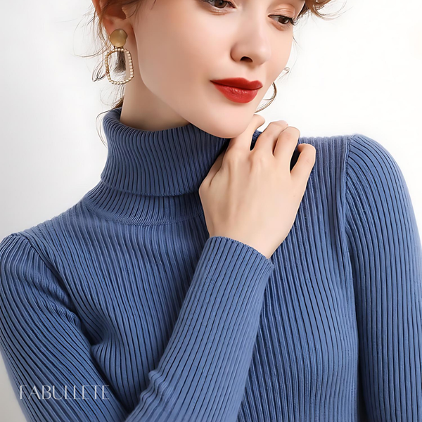suéter femininoroupa em promoçãoroupa de mulherpulover lisopulover gola altapuloverModa femininamoda com estilomoda atualcacharrelblusa lisablusa gola altablusa feminina