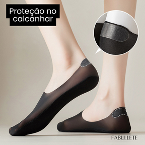 Meias Invisíveis com Silicone Fabullete
Meias Invisíveis com Silicone
meias invisíveis
meias com silicone
meia invisível
meia com silicone
meia antiderrapante
Estilo discreto
durabilidade de vestuário
conforto para os pés