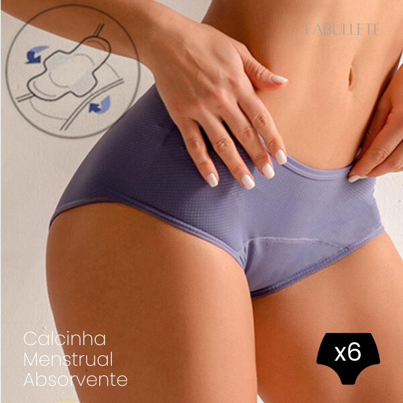 uso reutilizável
redução do desperdício
proteção durante o período
conforto menstrual
Calcinha Menstrual Absorvente Safe Day
Calcinha Menstrual Absorvente
Calcinha Menstrual
calcinha absorvente
bem-estar feminino
alternativa sustentável
absorvente menstrual