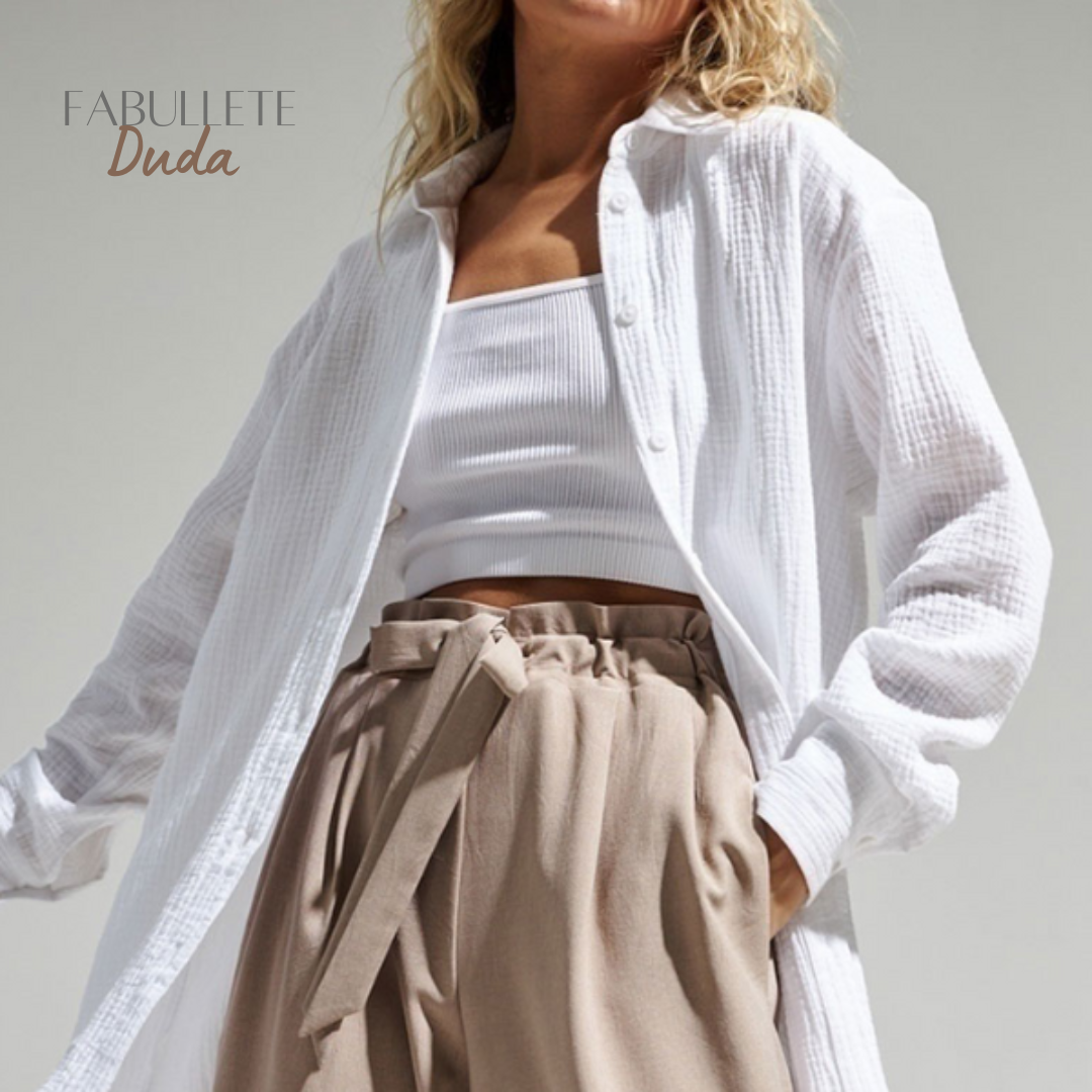 Camisa Feminina Loose Fit Duda