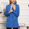 roupa de mulherroupa da modaModa femininamoda atualBlazer Trespassado Over Forradoblazer trespassadoblazer over forradoblazer forradoblazer femininoblazer da modablazer chiqueblazer basico chique