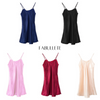 Roupas de Dormir ElegantesNoites de Romance e ConfortoCetim de Alta QualidadeCetimCamisola de LuxoCamisola de Cetim Sweet DreamsCamisola de CetimCamisolaroupa de mulhercamisola para mulher