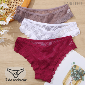 Renda luxuosa
Lingerie de cintura baixa
Conforto e estilo
calcinha de renda cintura baixa ametista
calcinha de renda cintura baixa
Calcinha de renda ametista
calcinha de renda
Beleza da ametista
calcinha
calcinha confortável
jogo de calcinhas
kit de calcinhas